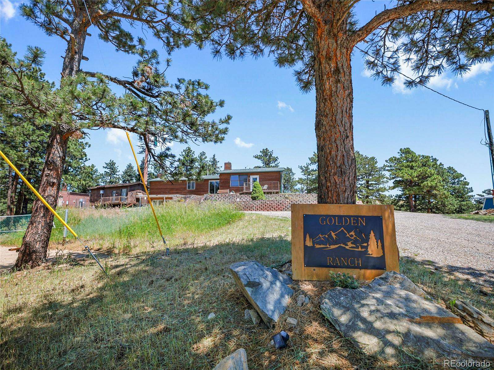 10 Acres of Land with Home for Sale in Golden, Colorado