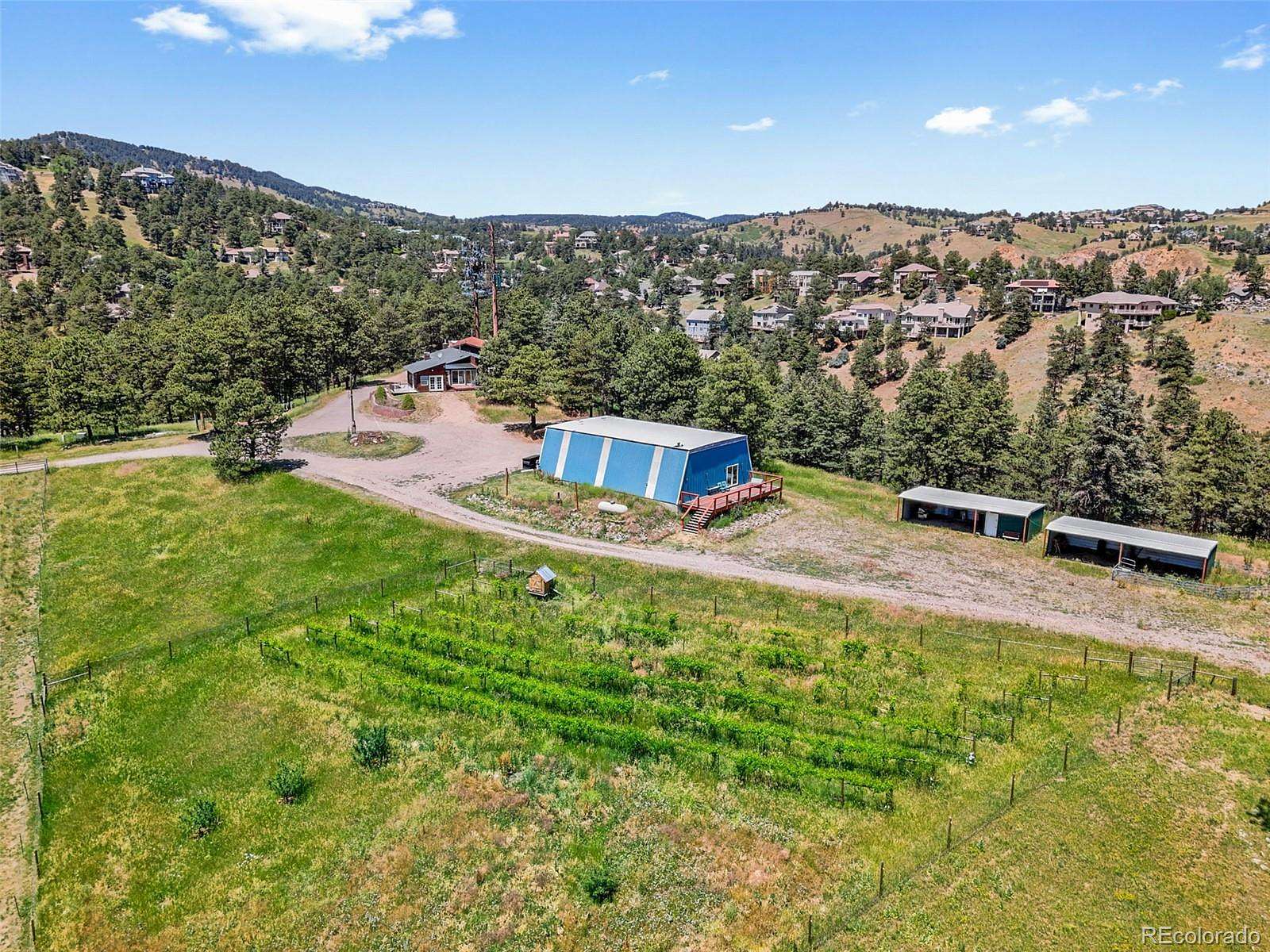 10 Acres of Land with Home for Sale in Golden, Colorado