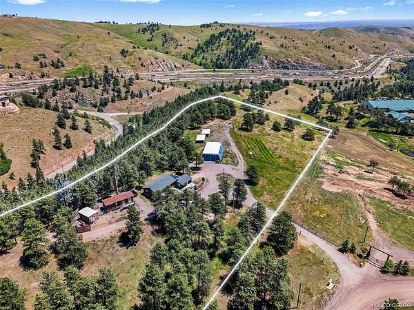 10 Acres of Land with Home for Sale in Golden, Colorado