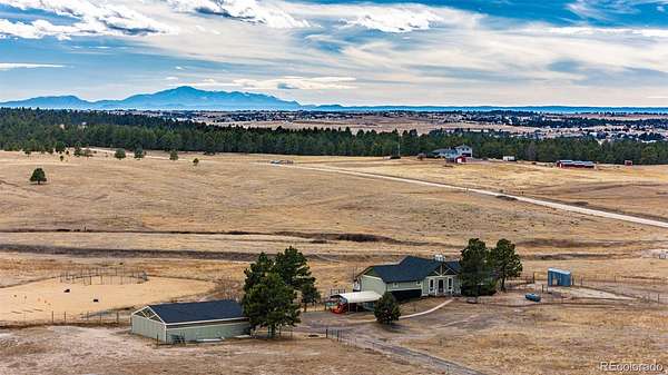 19.4 Acres of Land with Home for Sale in Elizabeth, Colorado