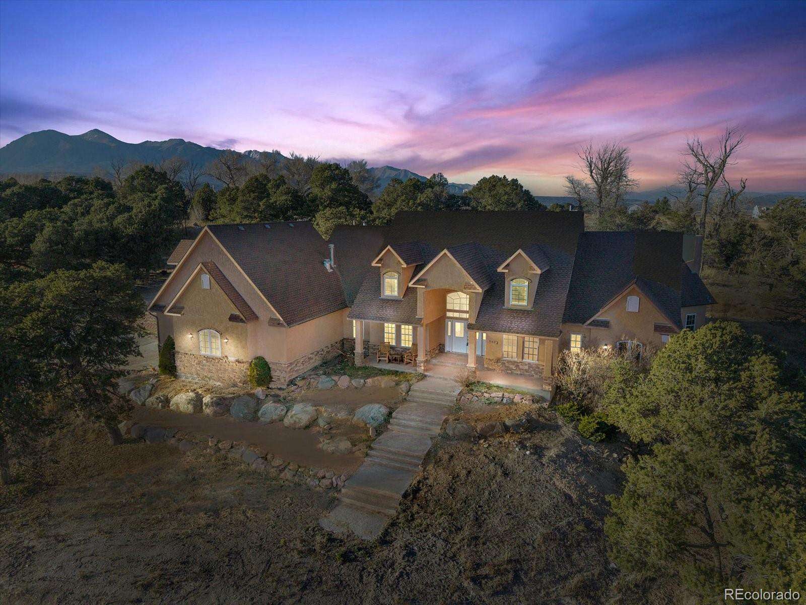 8.53 Acres of Land with Home for Sale in Salida, Colorado
