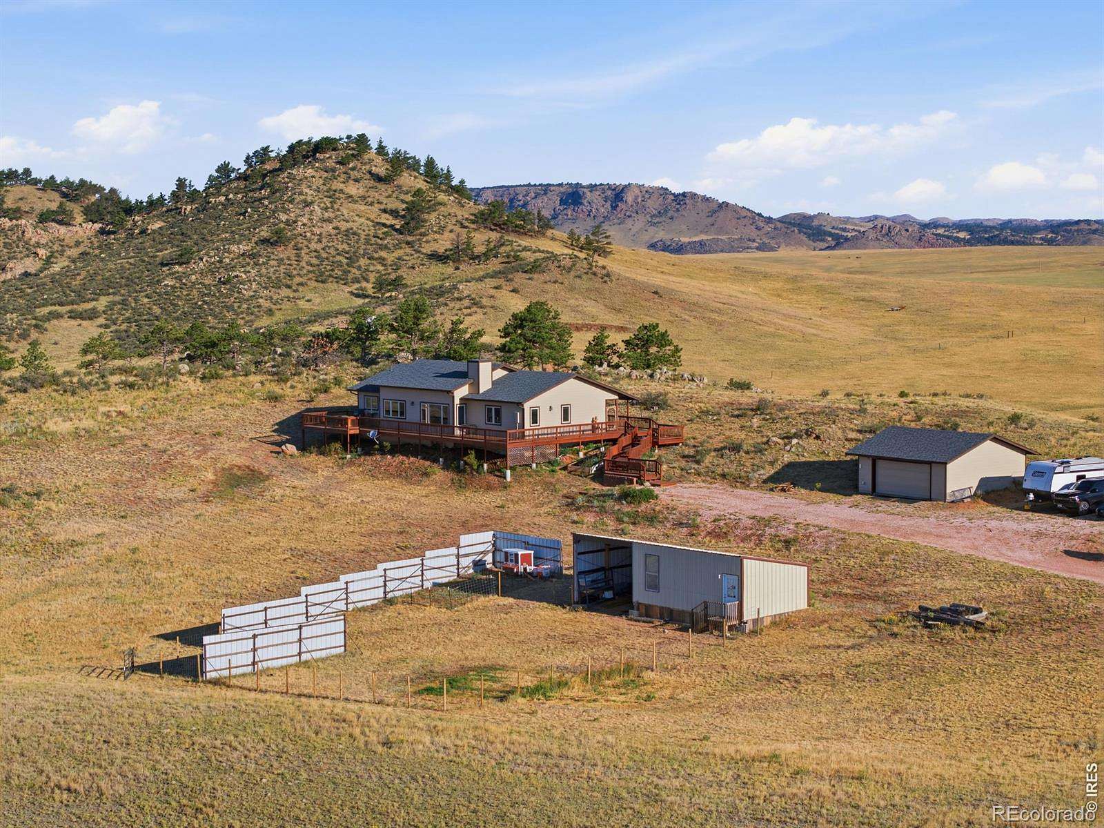 35.6 Acres of Land with Home for Sale in Livermore, Colorado