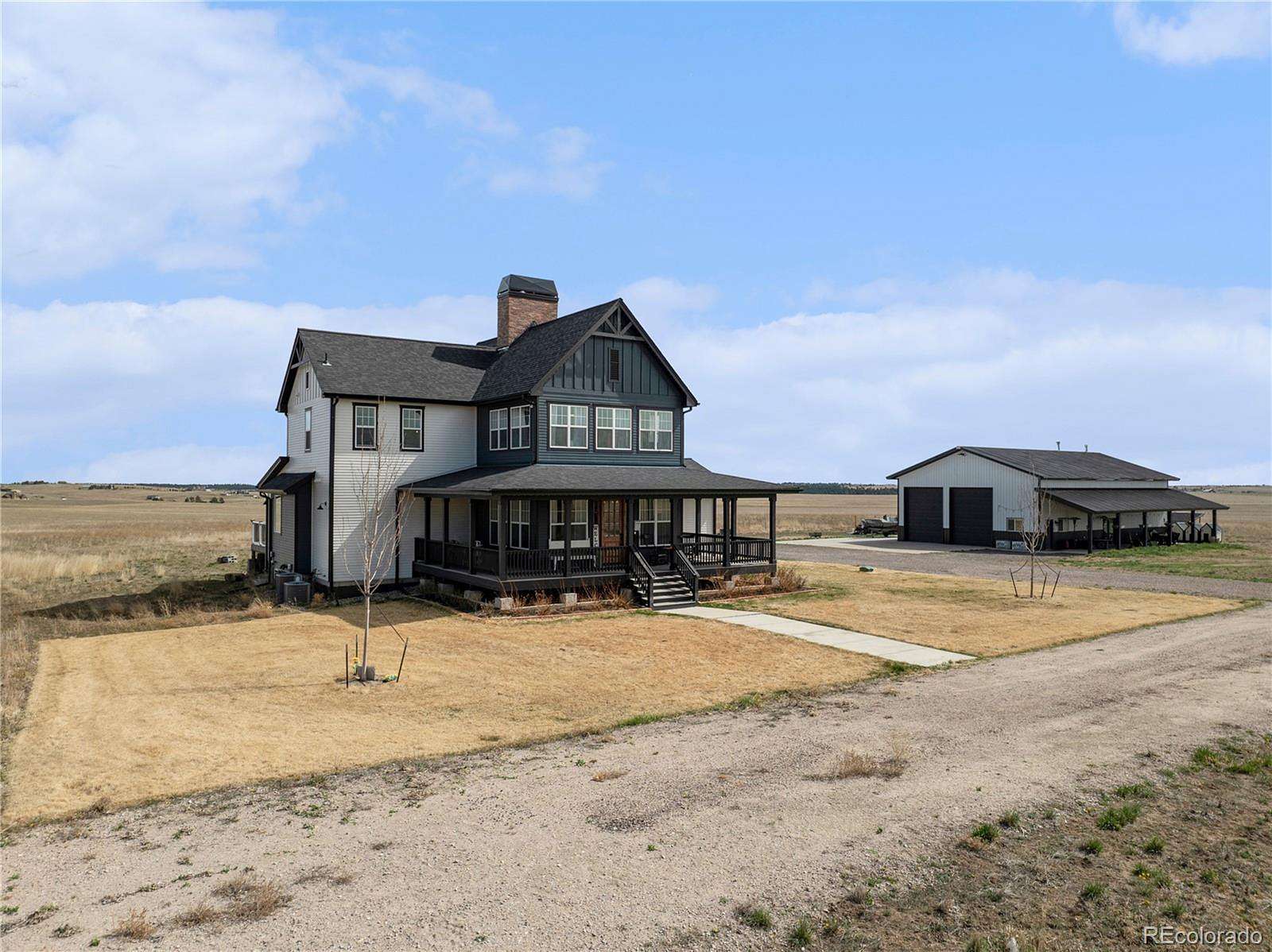 51.7 Acres of Agricultural Land with Home for Sale in Elizabeth, Colorado