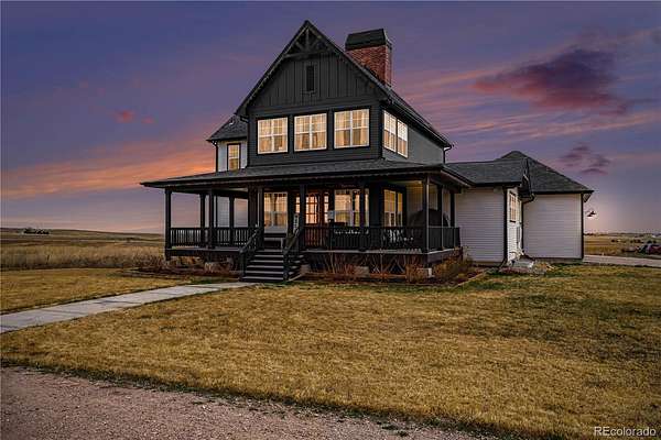 51.7 Acres of Agricultural Land with Home for Sale in Elizabeth, Colorado