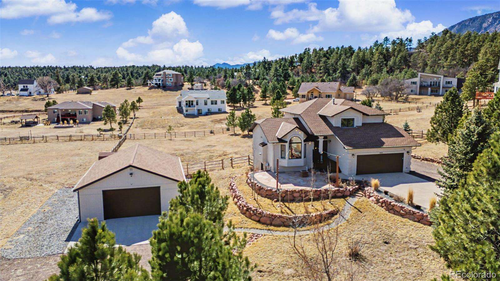 2 Acres of Land with Home for Sale in Monument, Colorado
