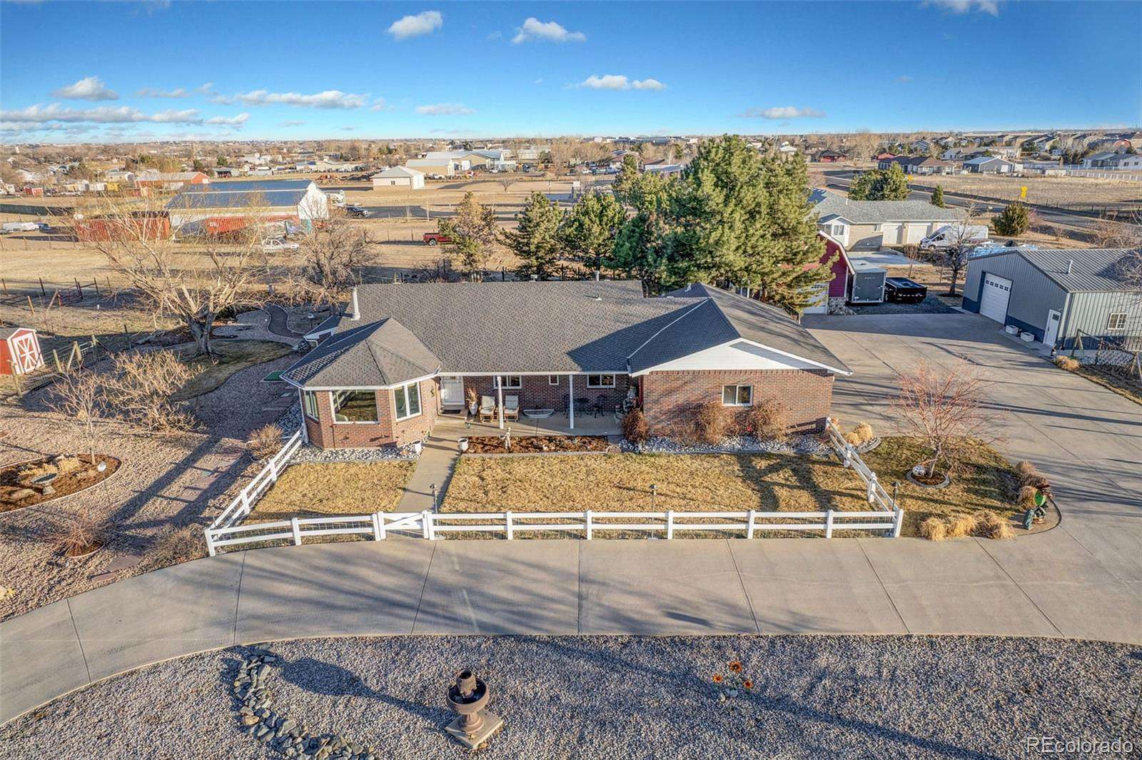 2 Acres of Land with Home for Sale in Henderson, Colorado