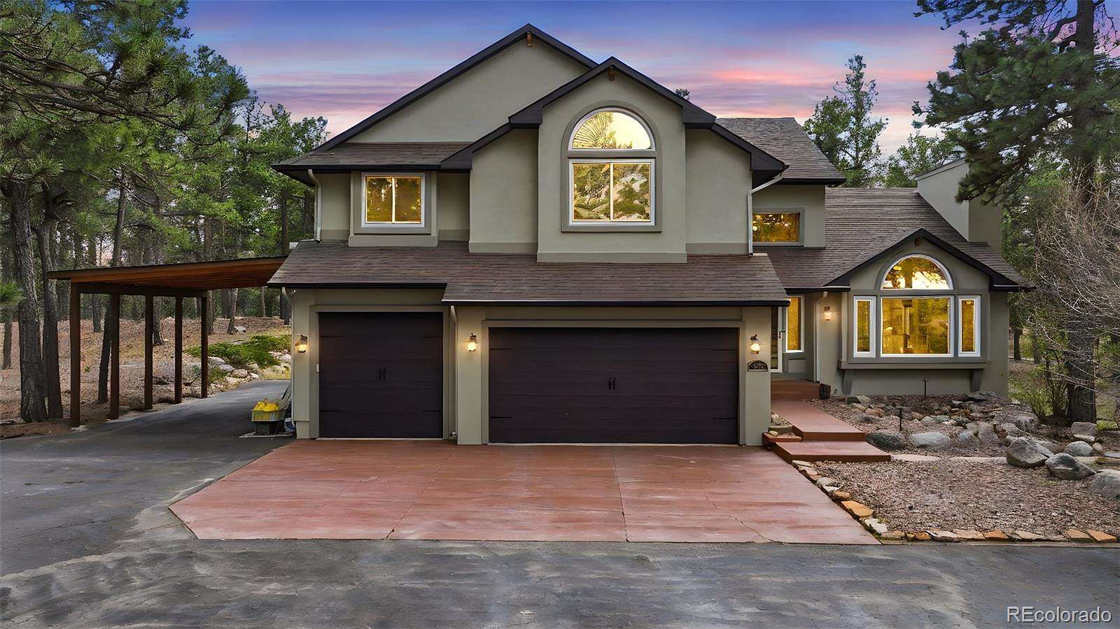 4.8 Acres of Land with Home for Sale in Colorado Springs, Colorado