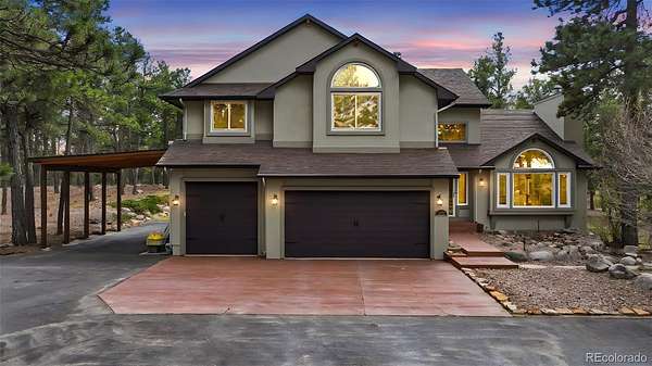 4.8 Acres of Land with Home for Sale in Colorado Springs, Colorado