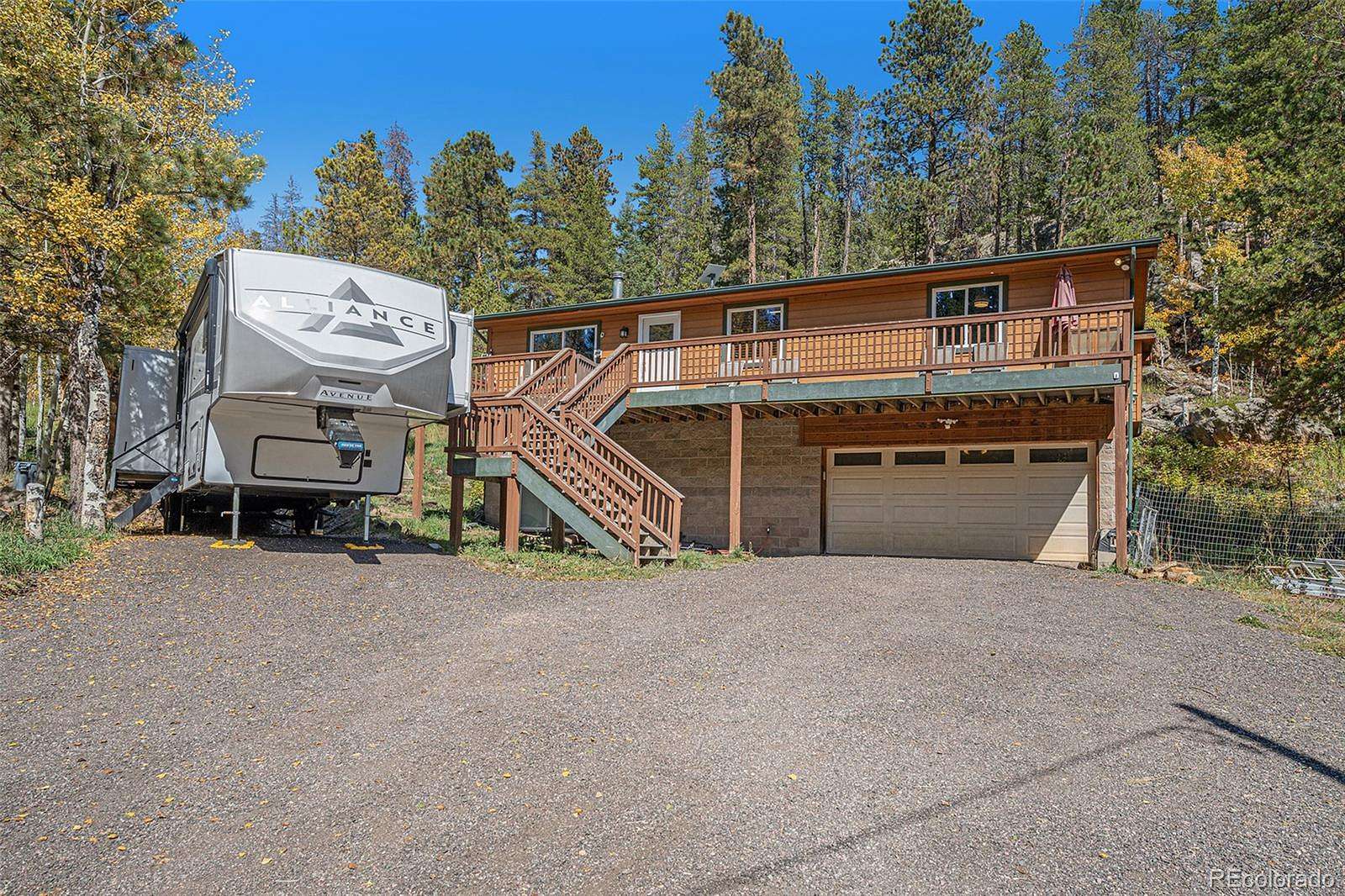 1.87 Acres of Land with Home for Sale in Conifer, Colorado