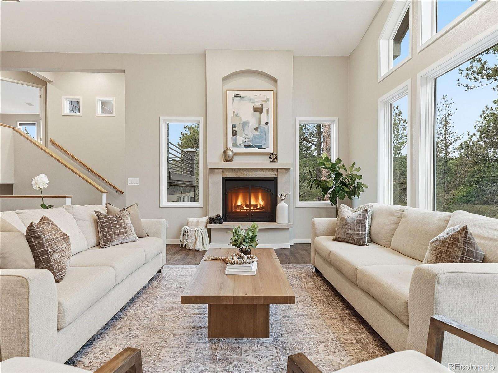 6.67 Acres of Land with Home for Sale in Evergreen, Colorado