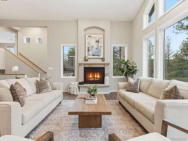 6.67 Acres of Land with Home for Sale in Evergreen, Colorado