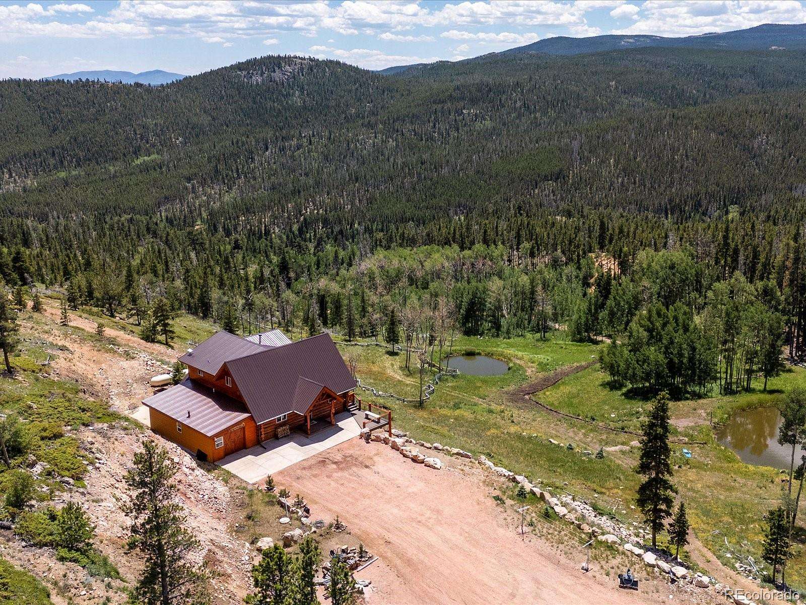 23.3 Acres of Land with Home for Sale in Red Feather Lakes, Colorado