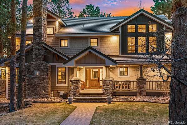 5.53 Acres of Land with Home for Sale in Franktown, Colorado