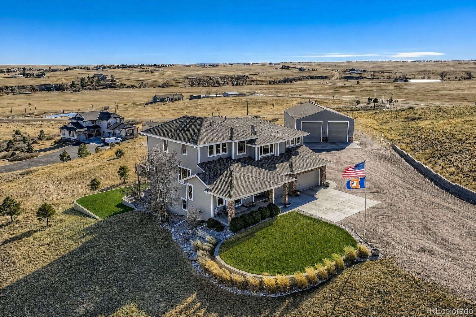 5 Acres of Land with Home for Sale in Parker, Colorado