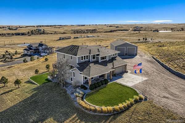 5 Acres of Land with Home for Sale in Parker, Colorado