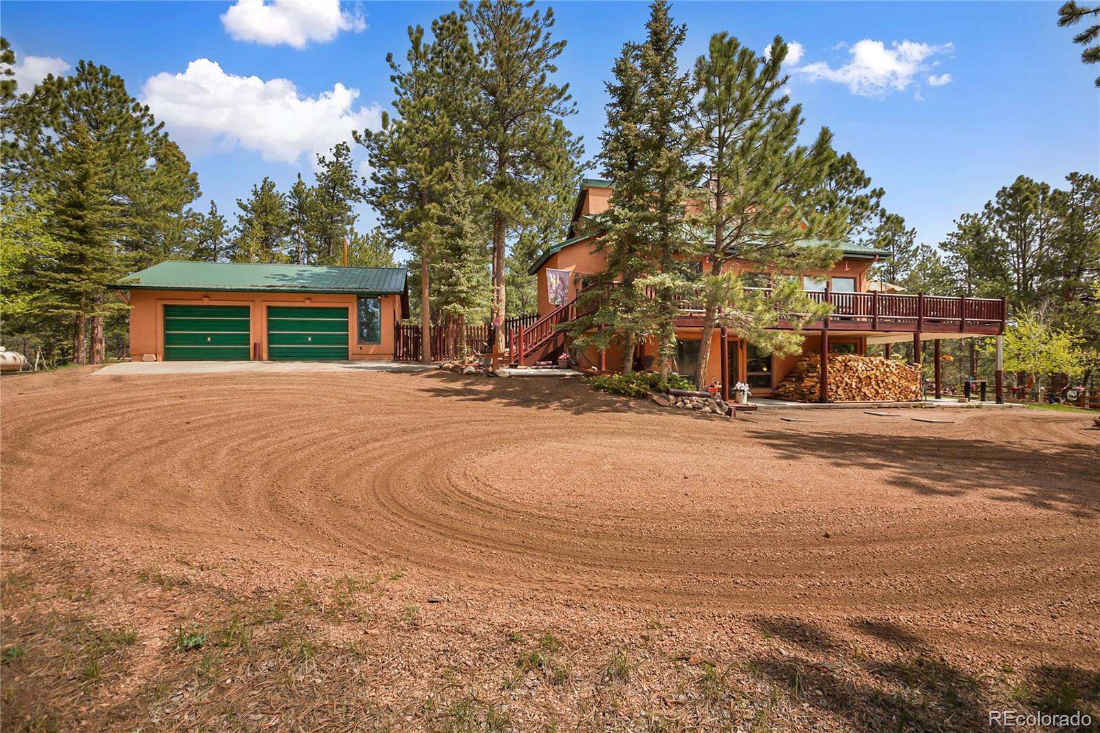 5.49 Acres of Land with Home for Sale in Florissant, Colorado