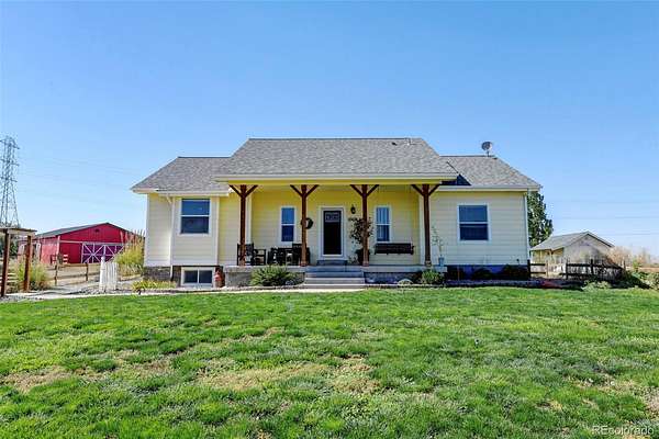 9.66 Acres of Land with Home for Sale in Fort Lupton, Colorado