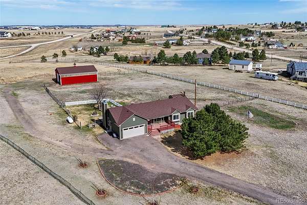 3.47 Acres of Land with Home for Sale in Parker, Colorado