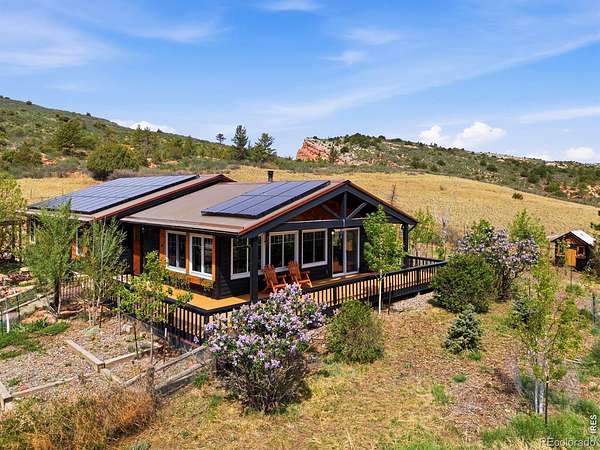 38.9 Acres of Recreational Land with Home for Sale in Laporte, Colorado