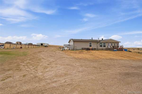 35 Acres of Agricultural Land with Home for Sale in Elizabeth, Colorado