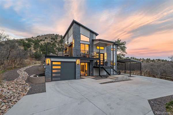 2.54 Acres of Land with Home for Sale in Manitou Springs, Colorado