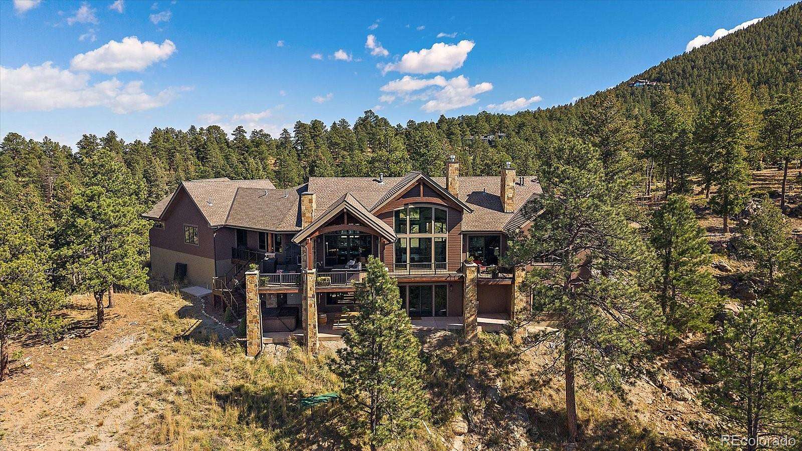 7.47 Acres of Land with Home for Sale in Evergreen, Colorado