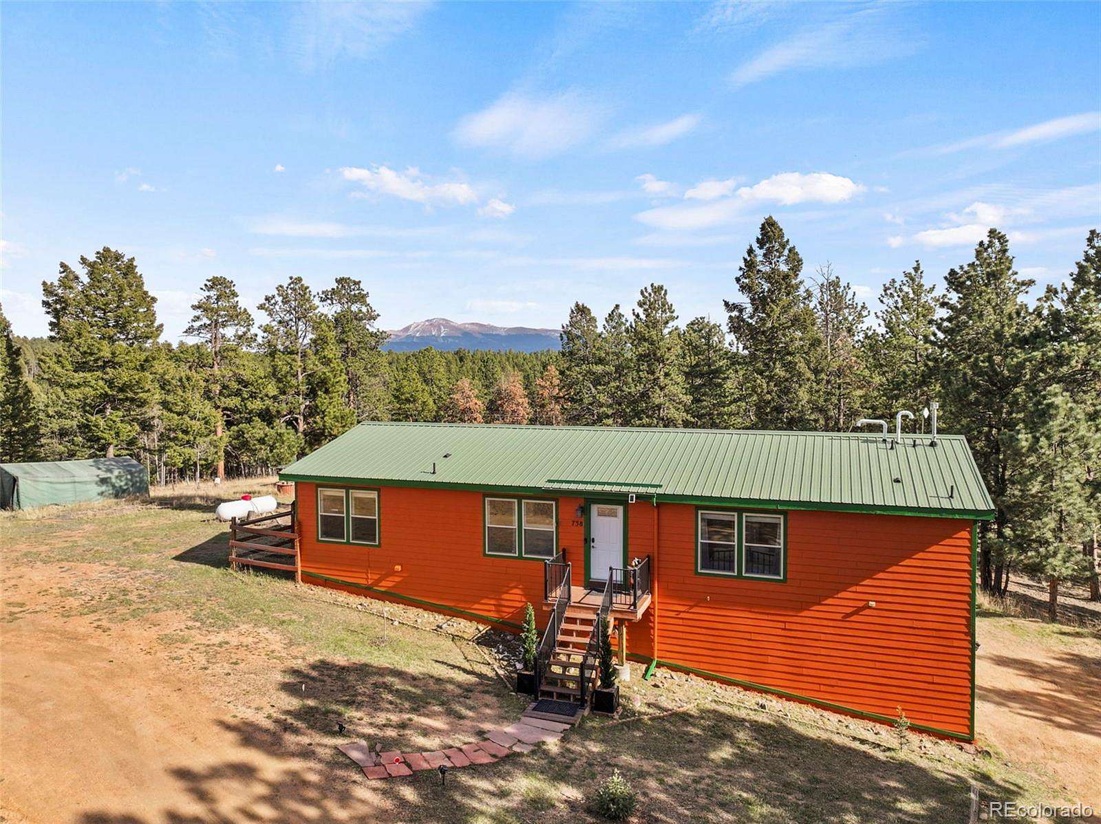 8.28 Acres of Land with Home for Sale in Divide, Colorado