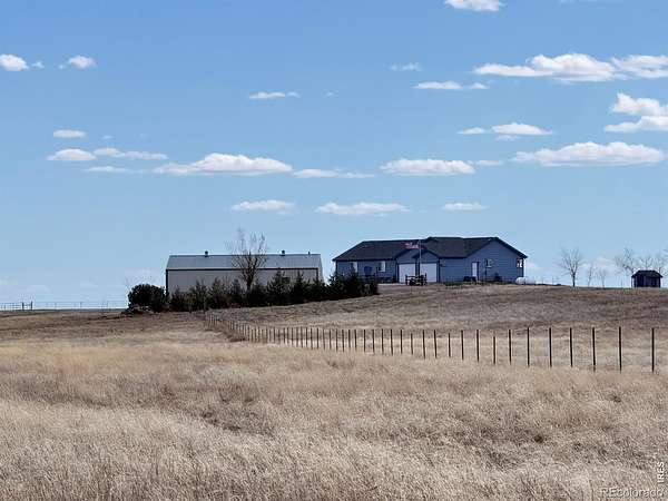 45.6 Acres of Land with Home for Sale in Nunn, Colorado