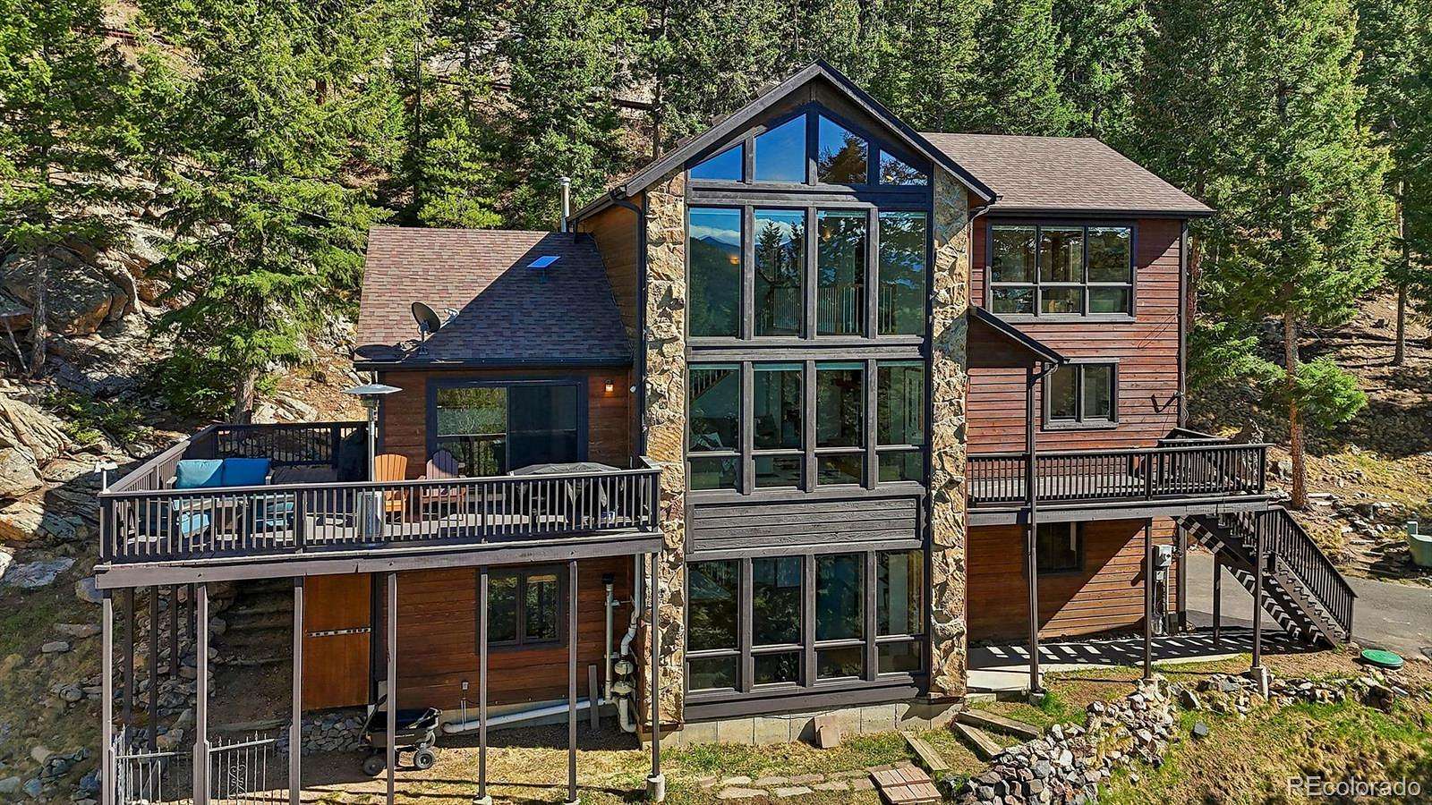 1.65 Acres of Land with Home for Sale in Evergreen, Colorado