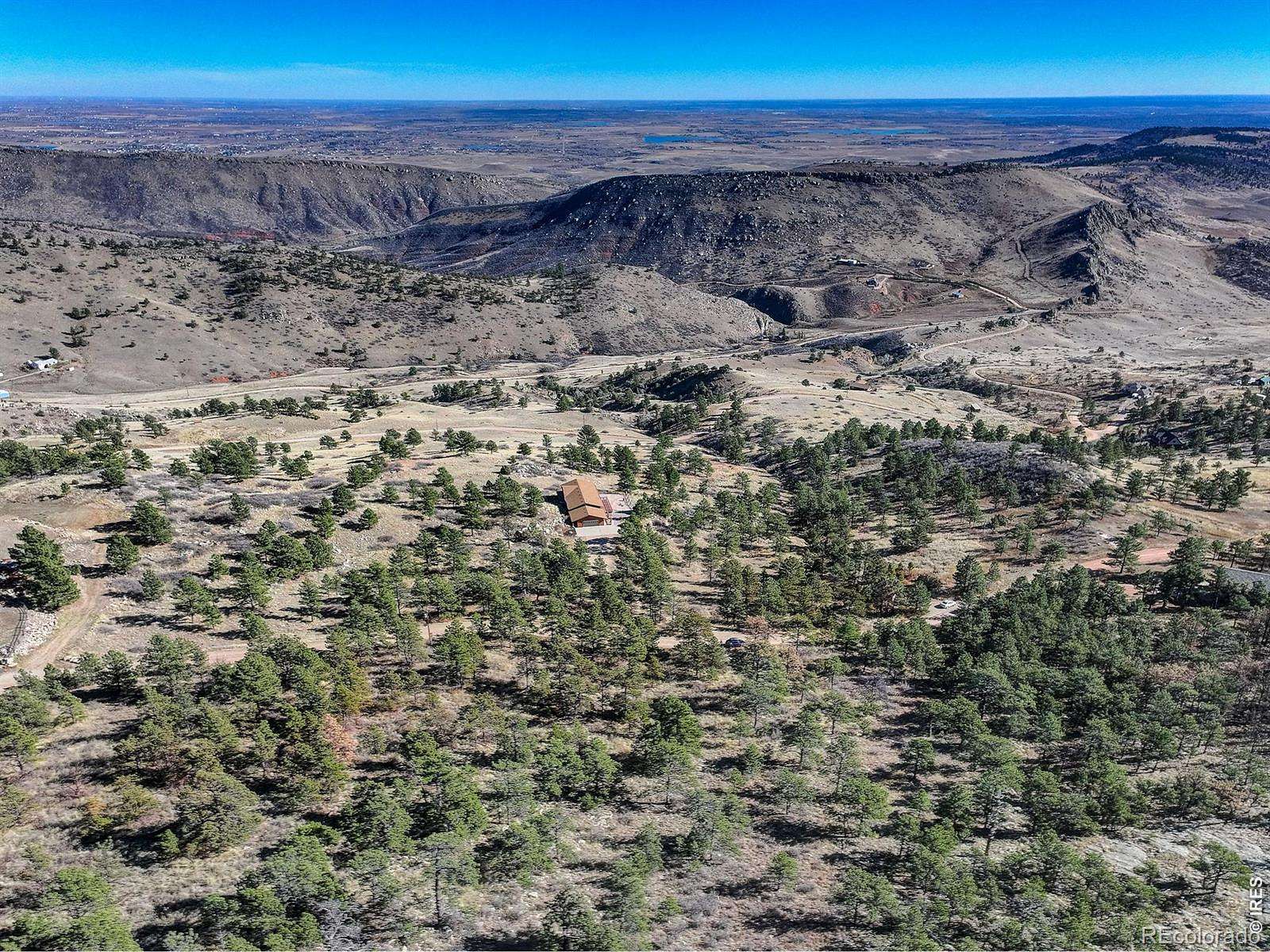 38 Acres of Recreational Land with Home for Sale in Longmont, Colorado