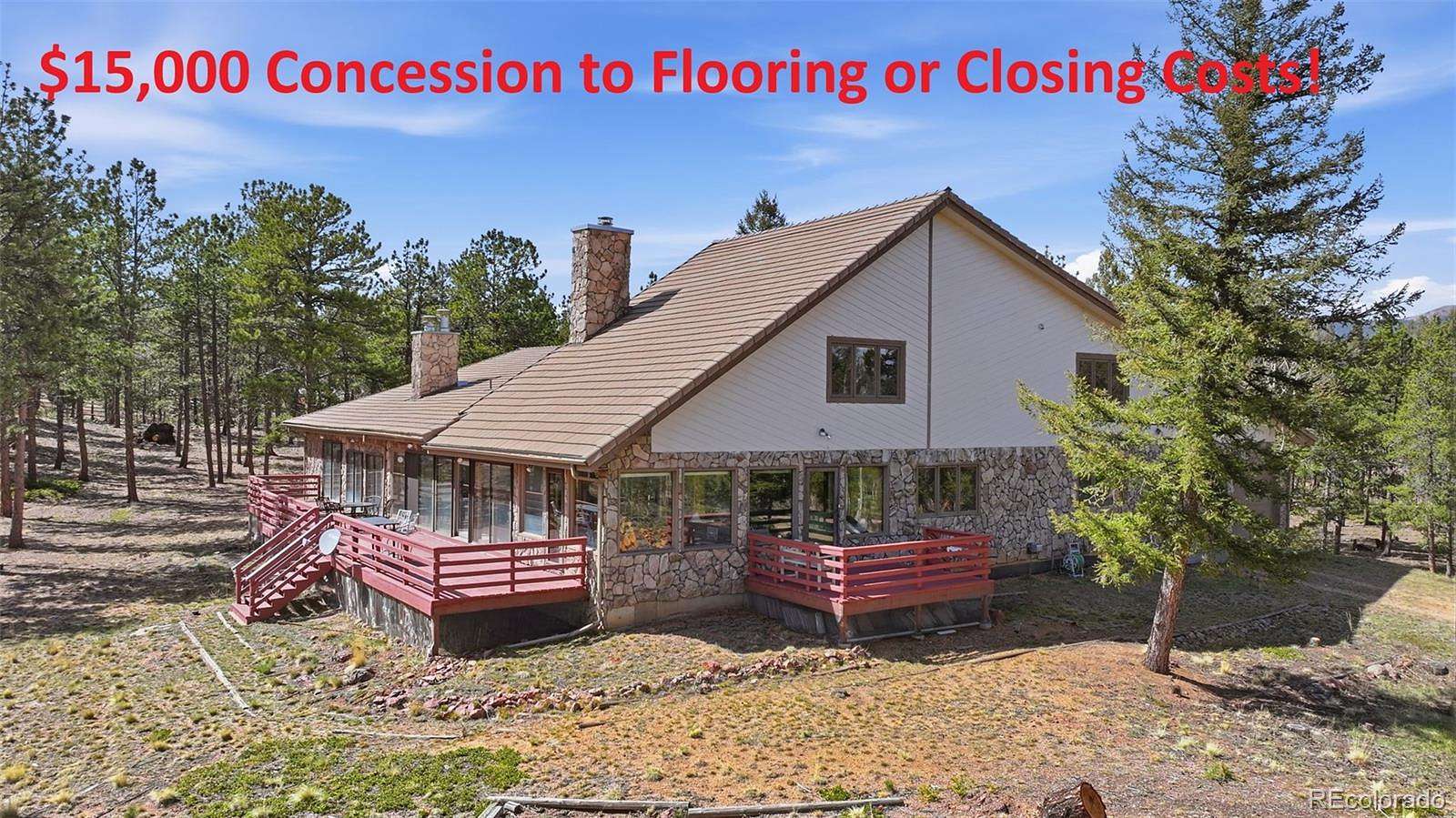 3.45 Acres of Land with Home for Sale in Bailey, Colorado