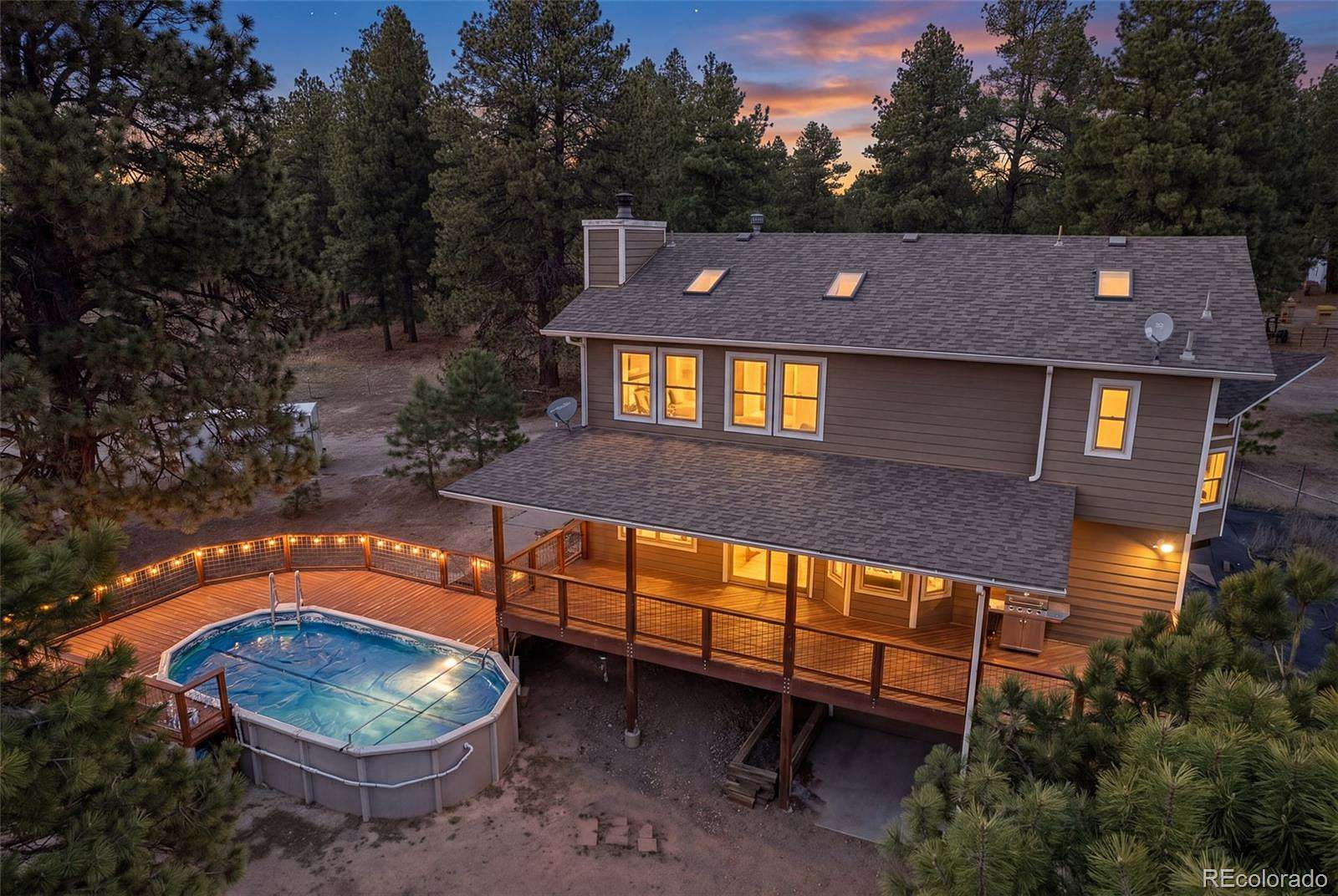 2.56 Acres of Land with Home for Sale in Elizabeth, Colorado