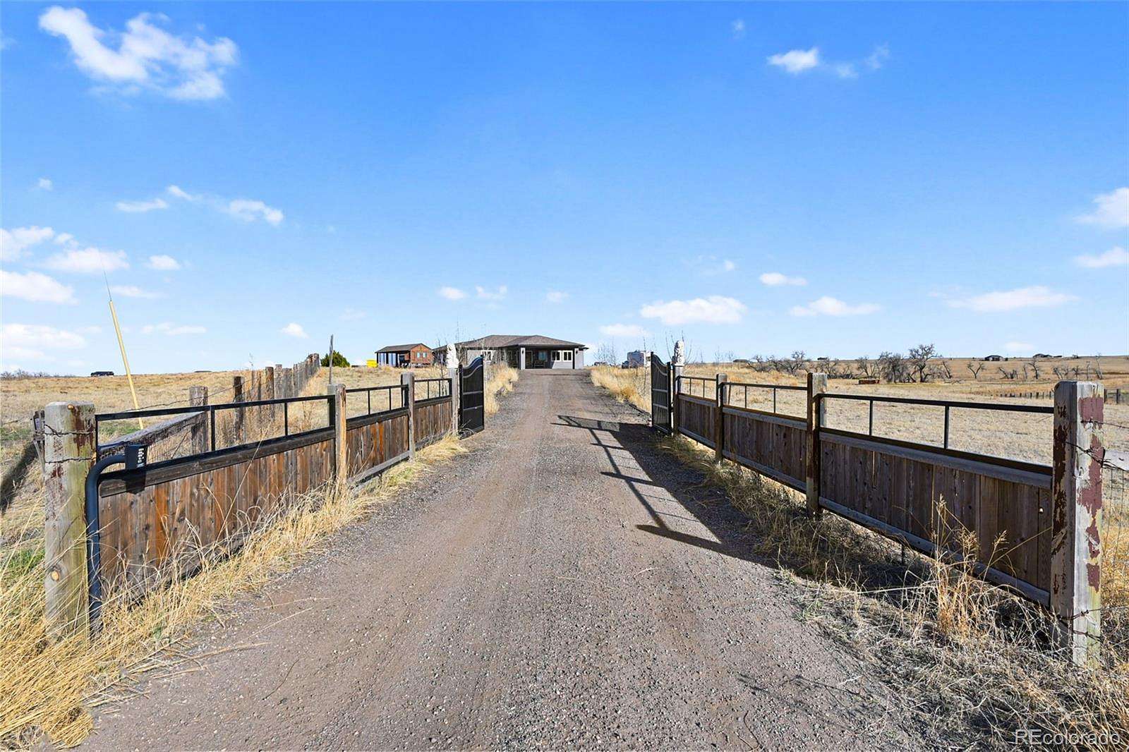 35.5 Acres of Recreational Land with Home for Sale in Bennett, Colorado