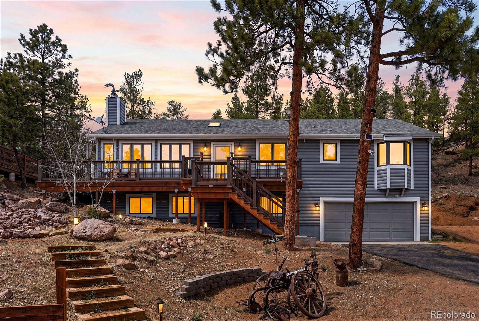 4 Acres of Land with Home for Sale in Pine Grove, Colorado