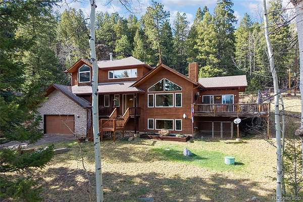 2 Acres of Land with Home for Sale in Evergreen, Colorado