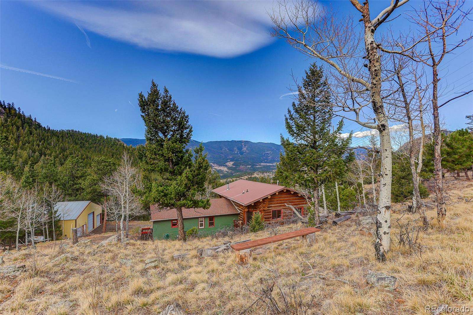2 Acres of Land with Home for Sale in Bailey, Colorado