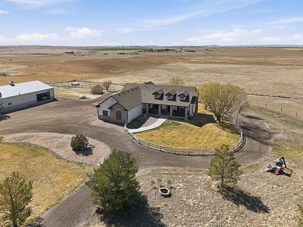 40.1 Acres of Land with Home for Sale in Keenesburg, Colorado