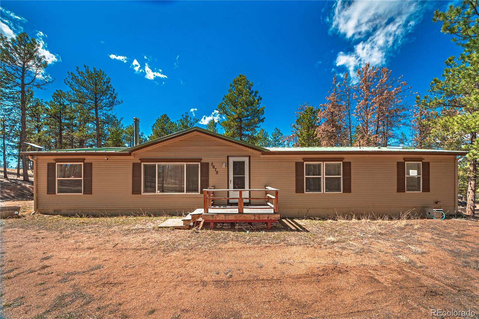 2 Acres of Land with Home for Sale in Florissant, Colorado