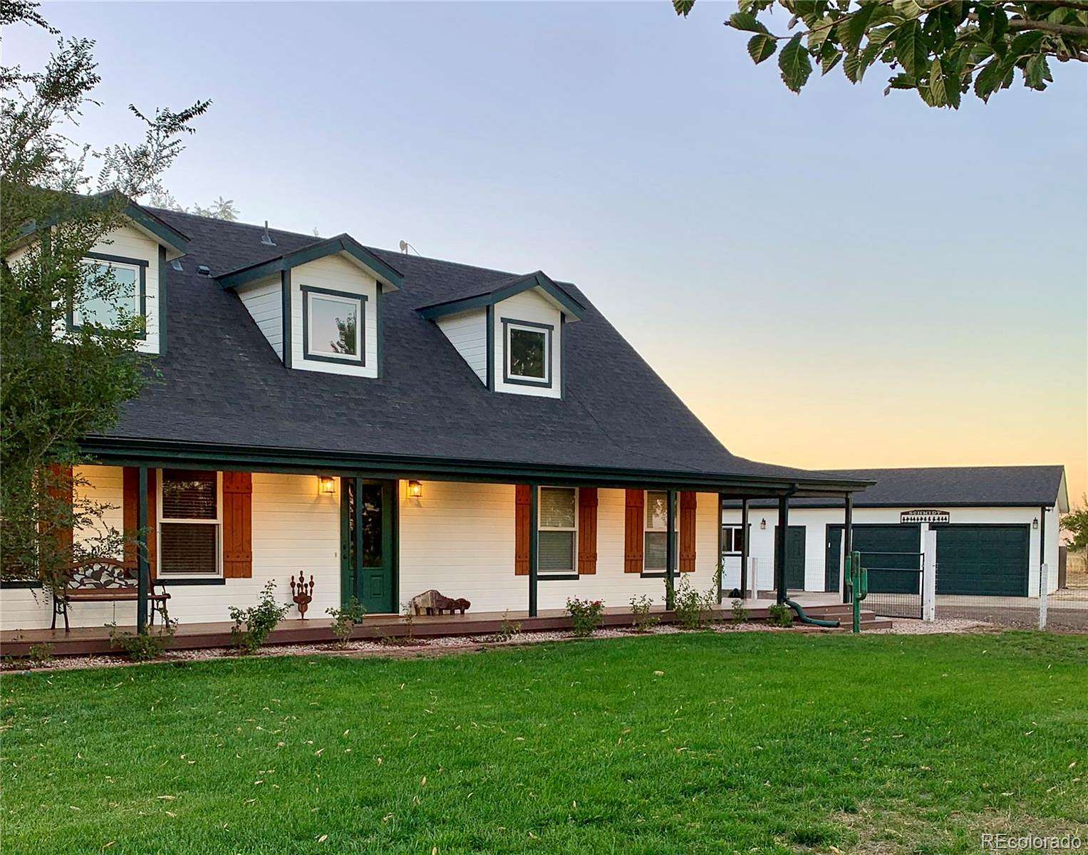 5.22 Acres of Land with Home for Sale in Hudson, Colorado