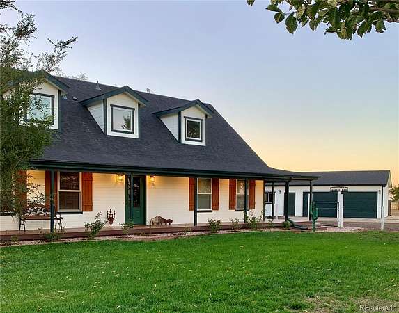 5.22 Acres of Land with Home for Sale in Hudson, Colorado