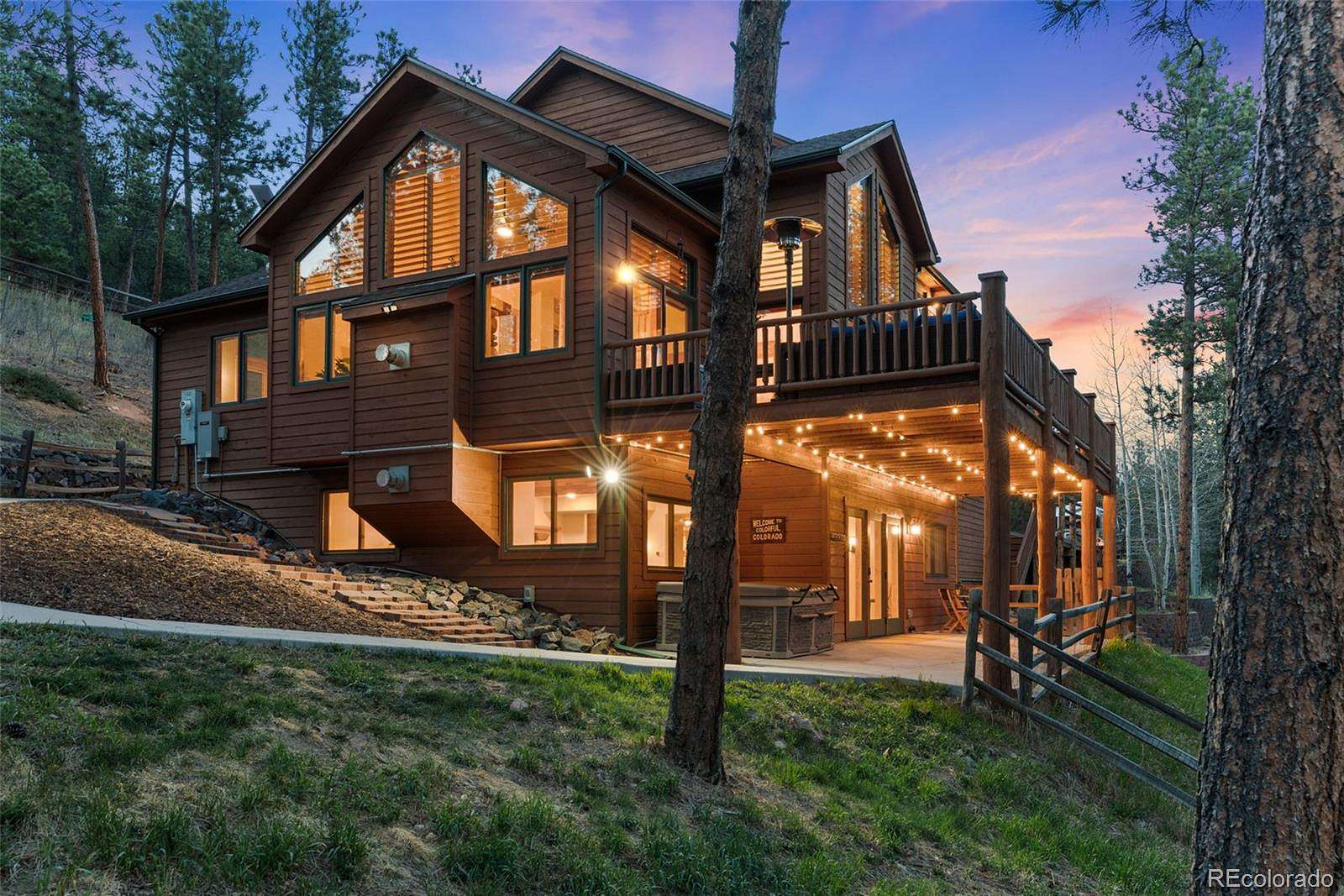 2.48 Acres of Land with Home for Sale in Evergreen, Colorado