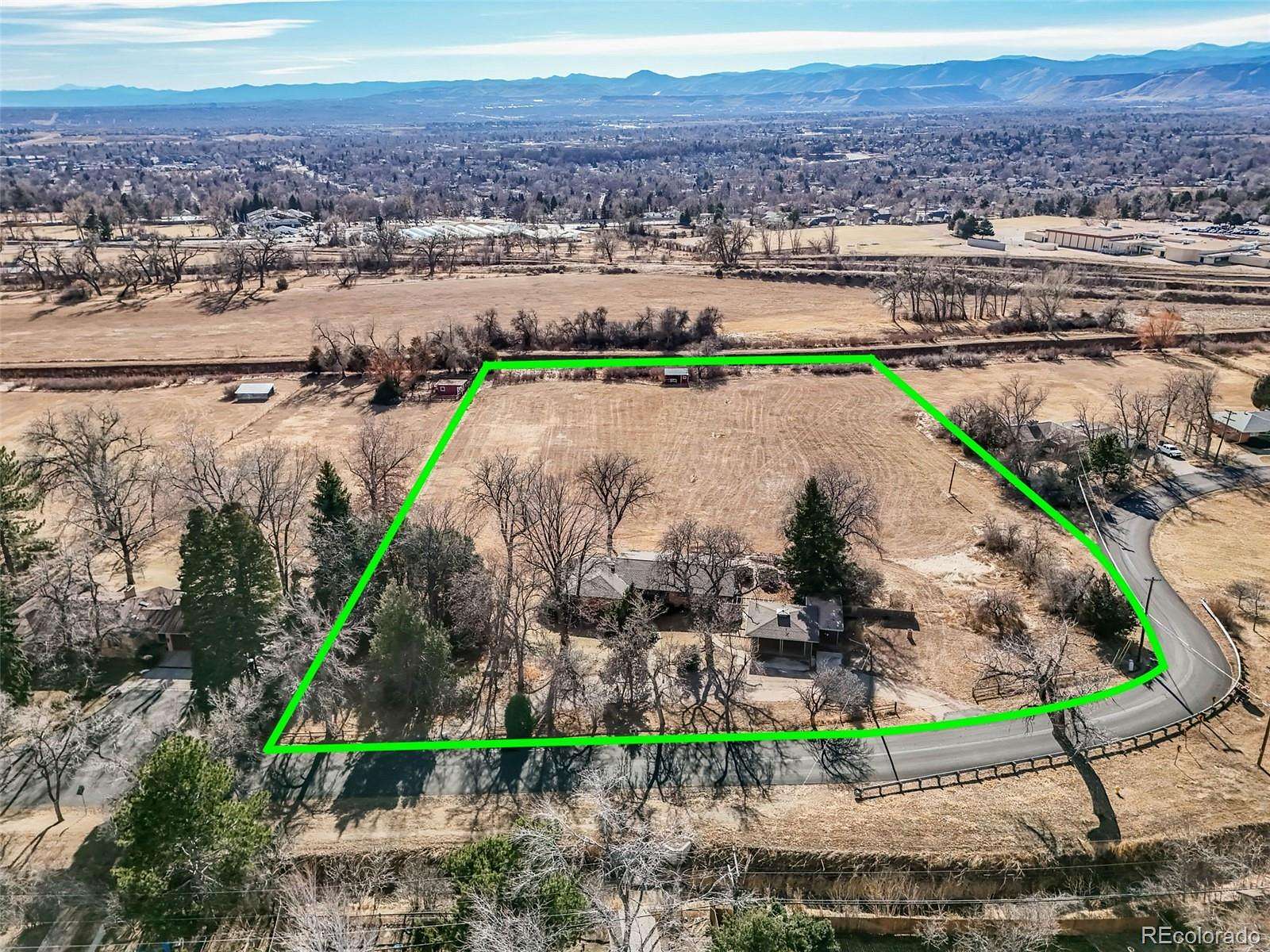 4.57 Acres of Land with Home for Sale in Arvada, Colorado
