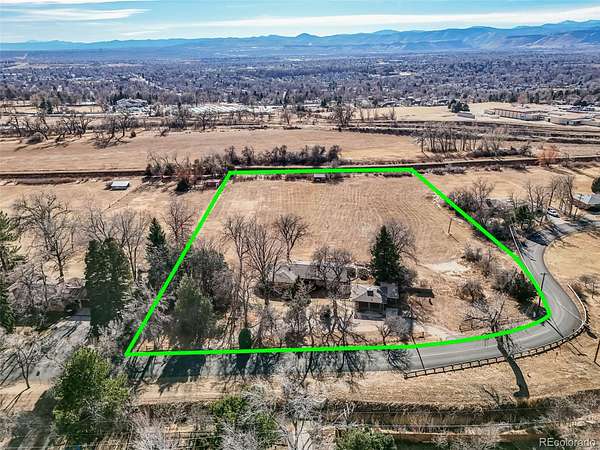 4.57 Acres of Land with Home for Sale in Arvada, Colorado