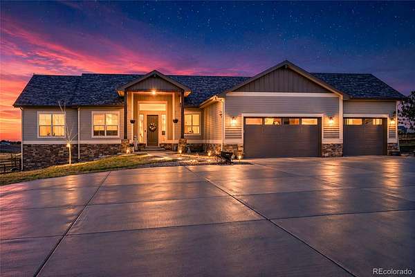 10 Acres of Land with Home for Sale in Elizabeth, Colorado