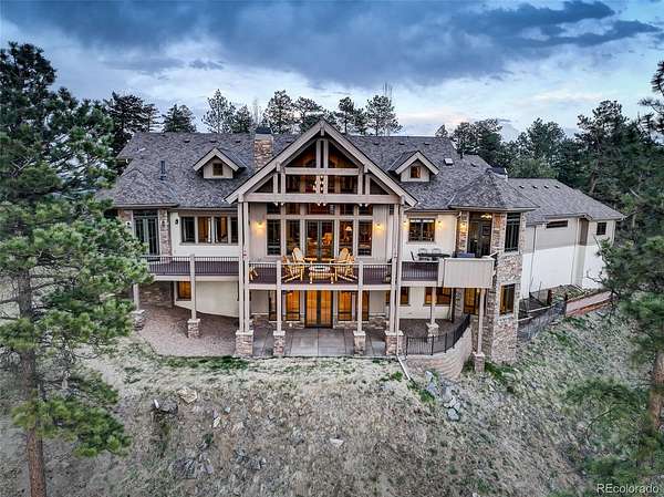 10 Acres of Land with Home for Sale in Evergreen, Colorado