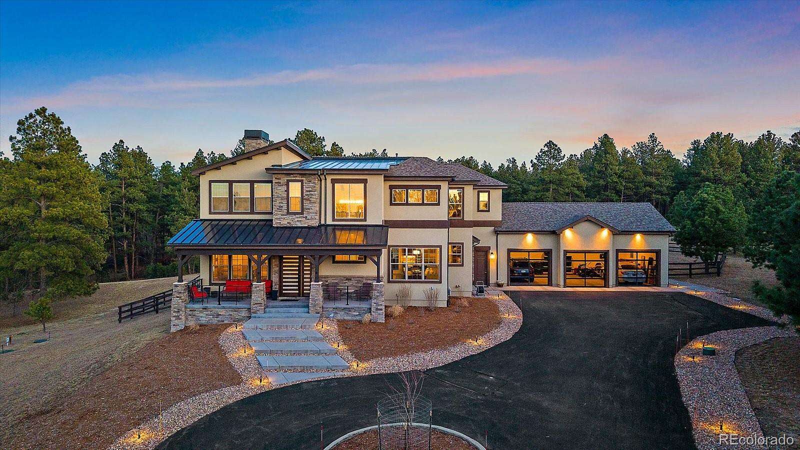 4 Acres of Land with Home for Sale in Franktown, Colorado