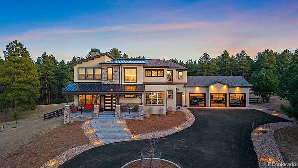 4 Acres of Land with Home for Sale in Franktown, Colorado