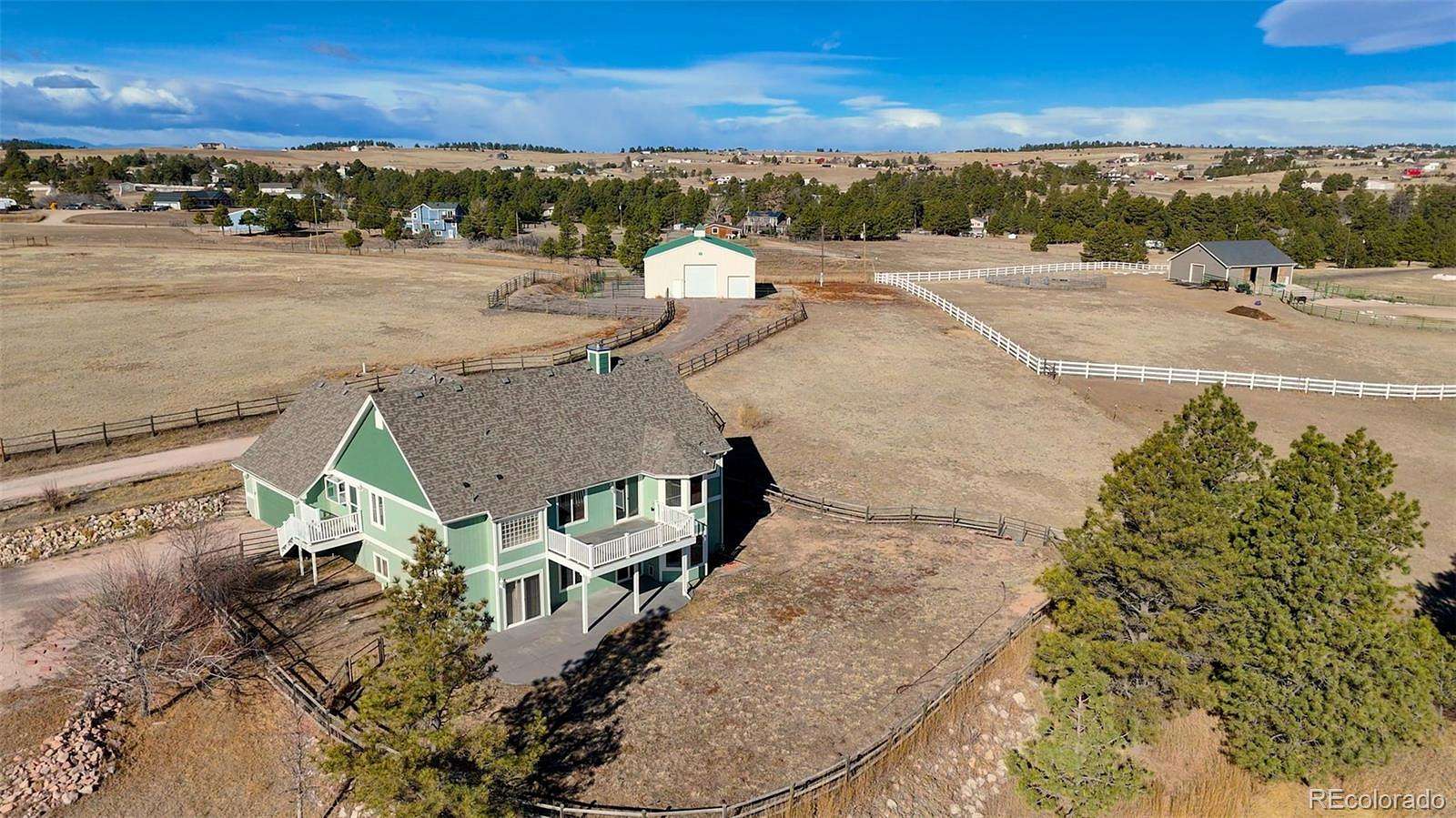 5.35 Acres of Land with Home for Sale in Elizabeth, Colorado