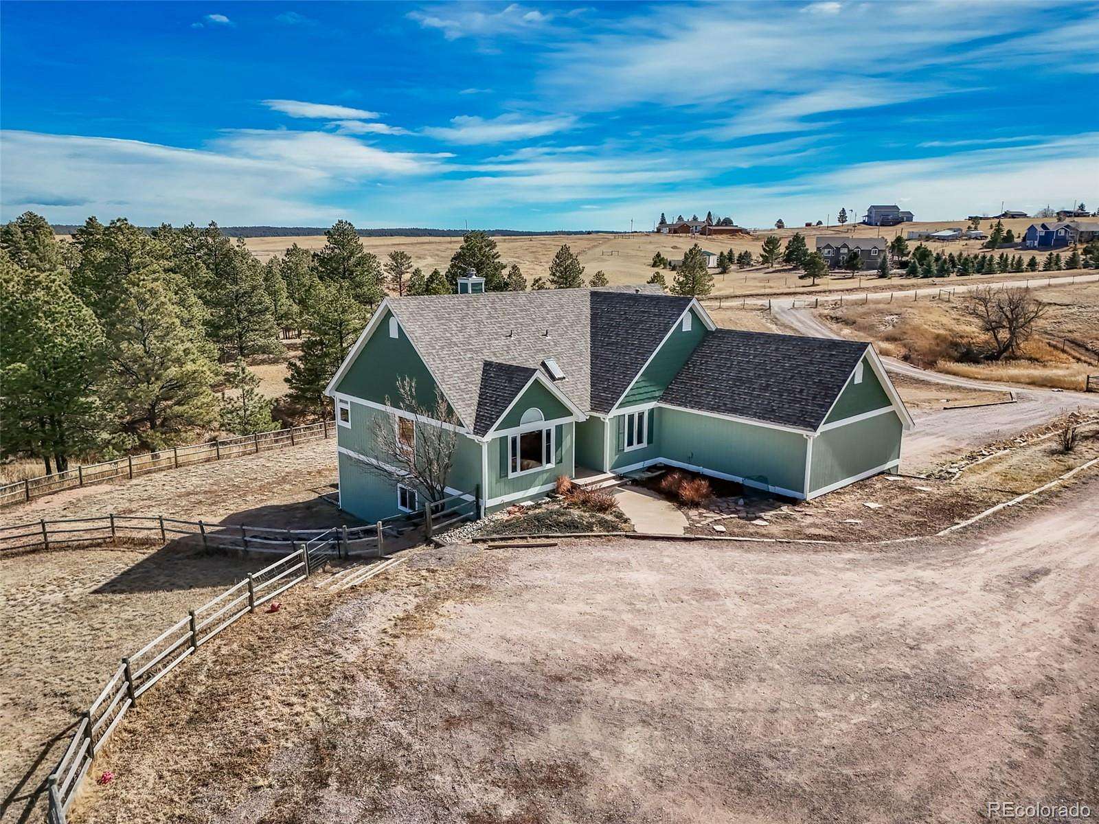 5.35 Acres of Land with Home for Sale in Elizabeth, Colorado