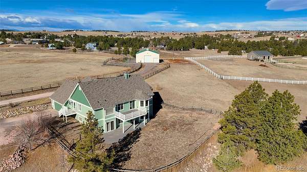 5.35 Acres of Land with Home for Sale in Elizabeth, Colorado